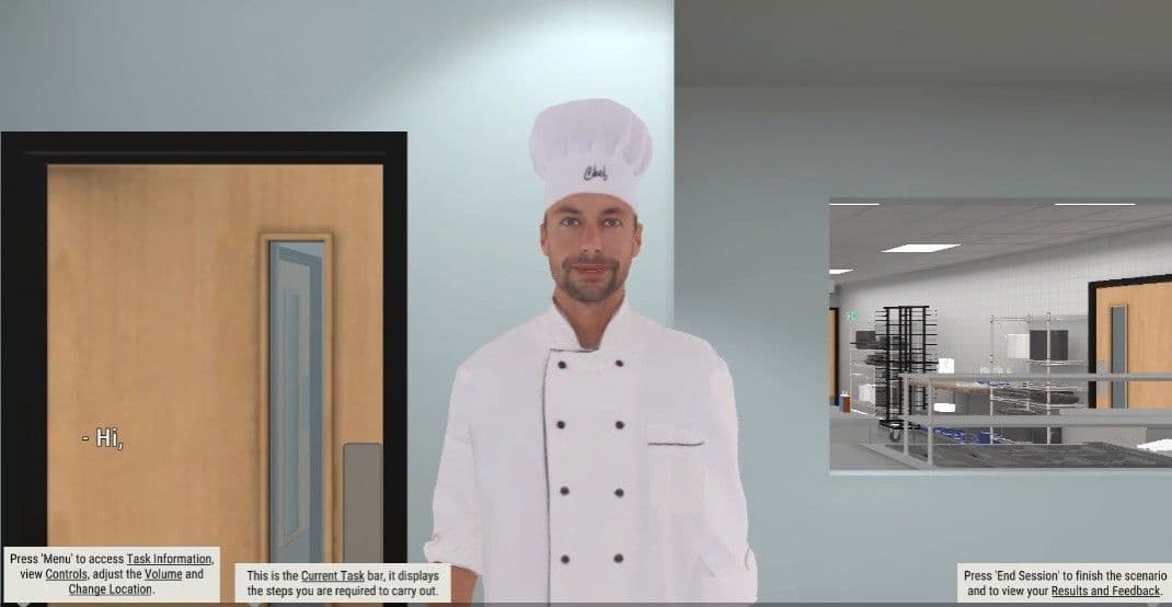 Introduction to kitchen induction and safe work practices