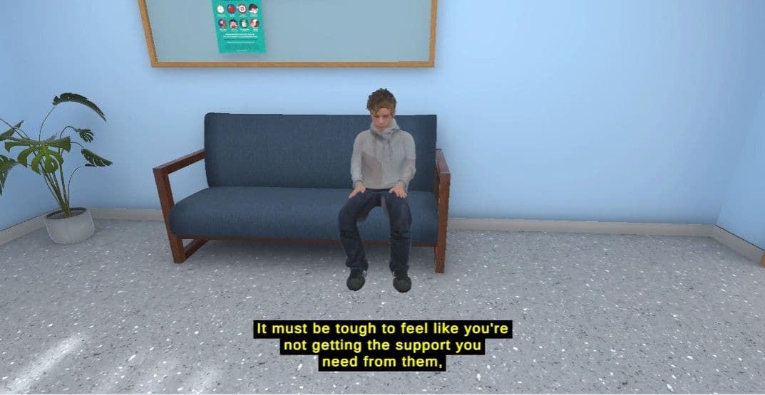 Anxiety attack at a school