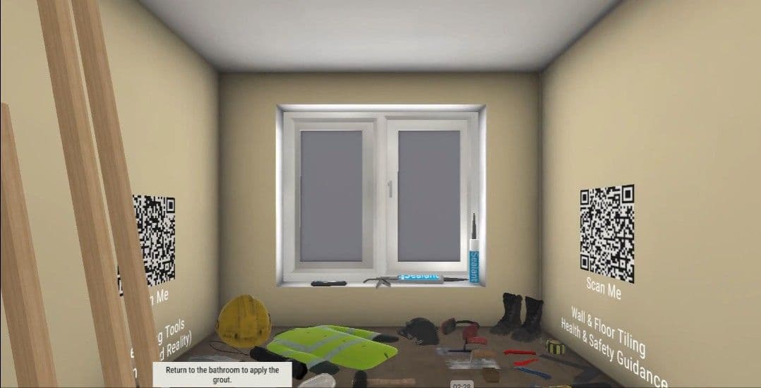 Bathroom and floor tiling